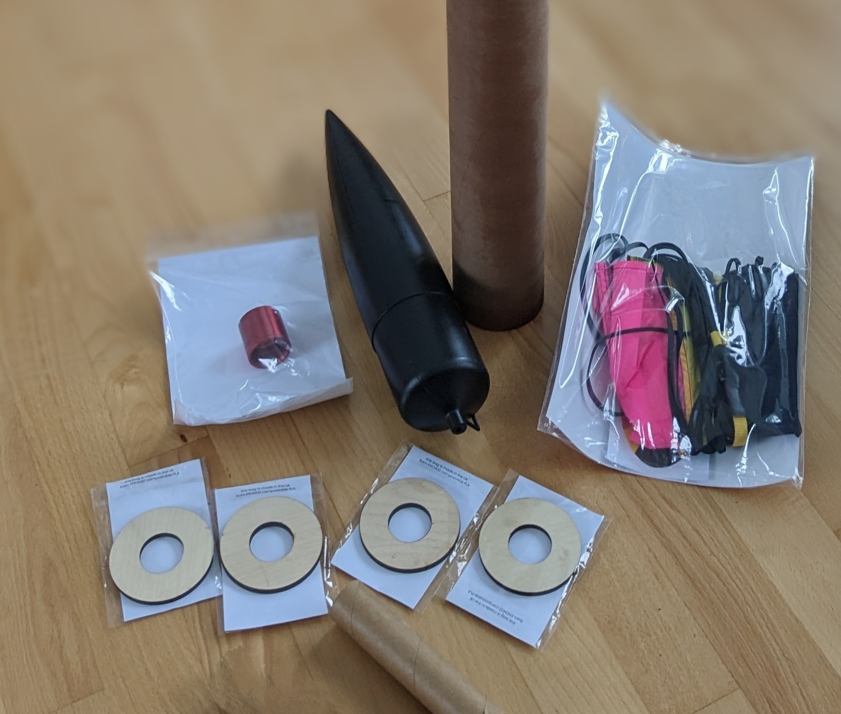 Components laid out for GLYPO-001